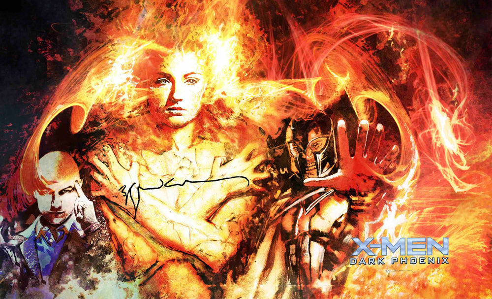 Dark Phoenix Limited Edition Print Signed - Artist Proof