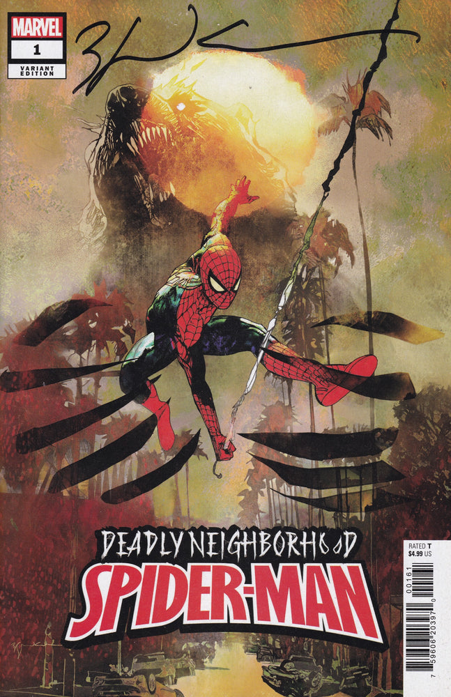 Deadly Neighborhood Spider-Man # 1 Sienkiewicz Incentive