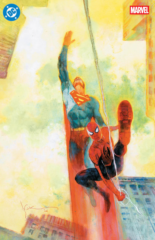 Superman Spider-Man #1 Bill Sienkiewicz Exclusive