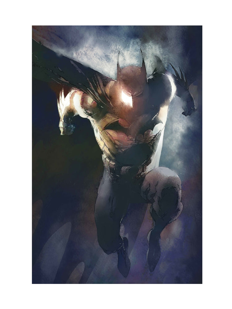 Batman: Guardian lithograph by Bill Sienkiewicz
