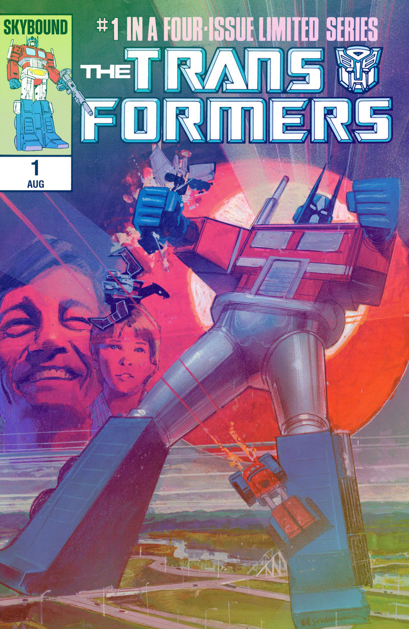 Transformers 40th Anniversary – Bill Sienkiewicz Art