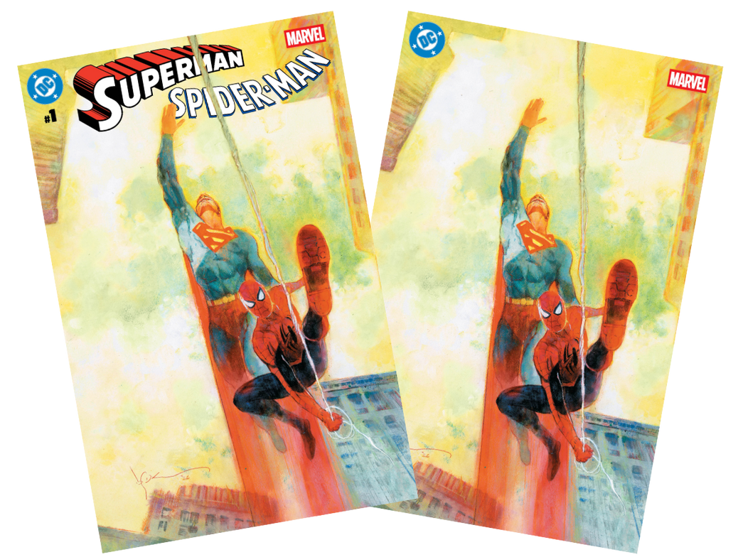 Superman Spider-Man #1 Bill Sienkiewicz Exclusive