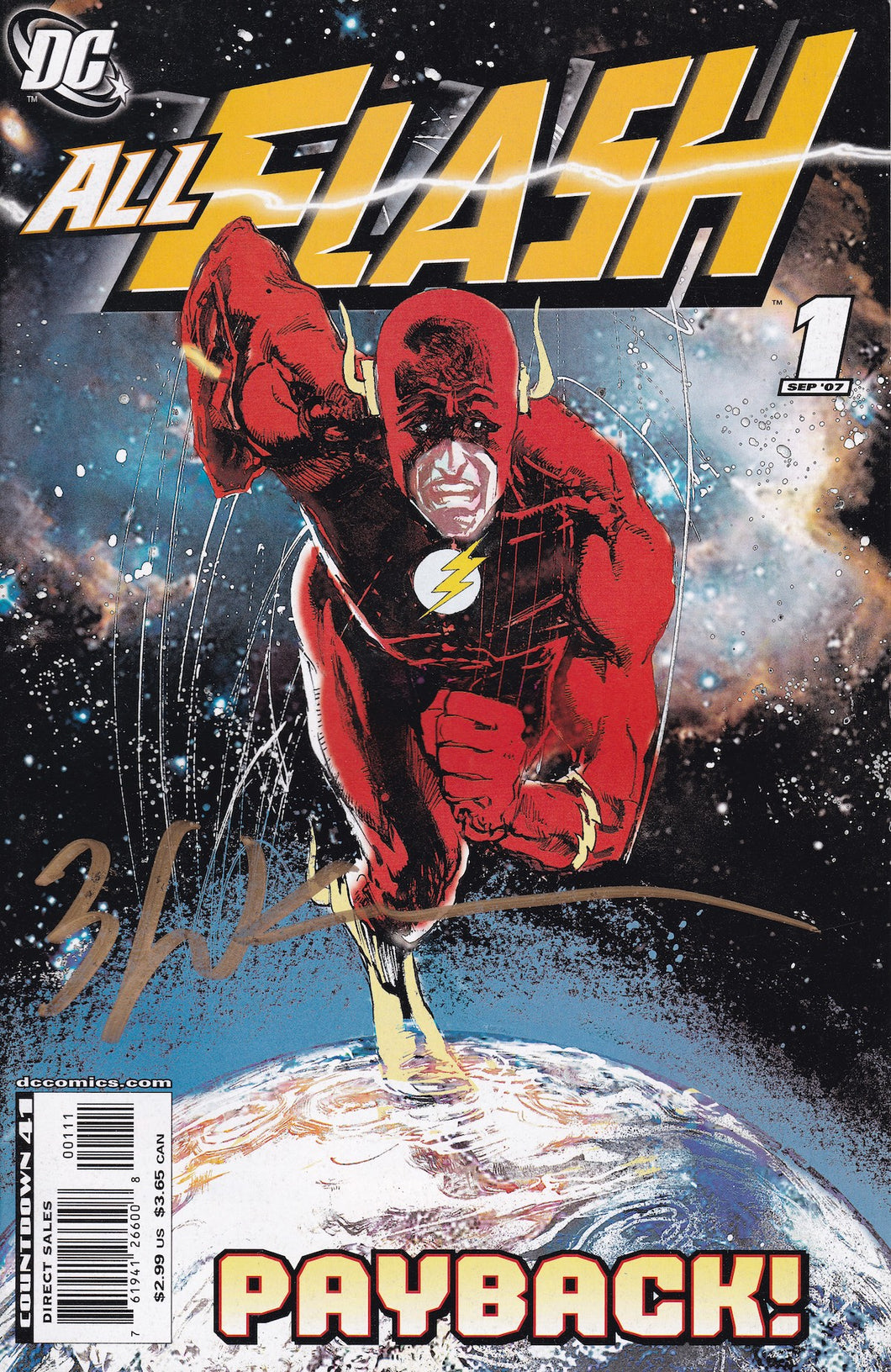 All Flash #1 Signed