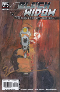 Black Widow The Things They Say About Her #2 Signed