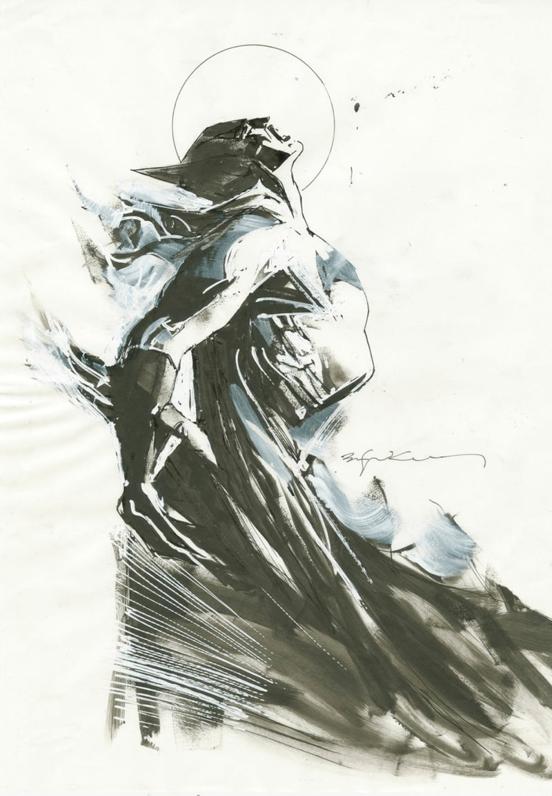 Batman Scream – Bill Sienkiewicz Art