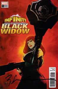 Infinity Countdown: Black Widow #1 Signed