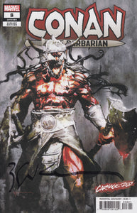 Conan the Barbarian #8 Carnage-ized Variant Signed