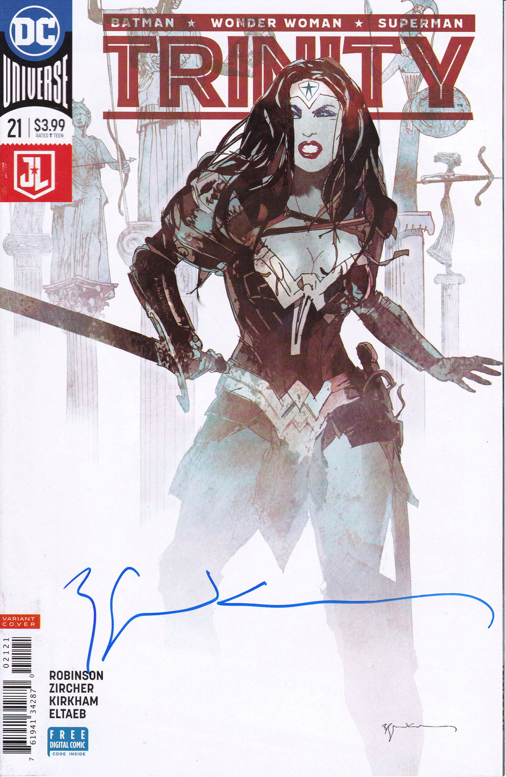 Trinity #21 Signed – Bill Sienkiewicz Art