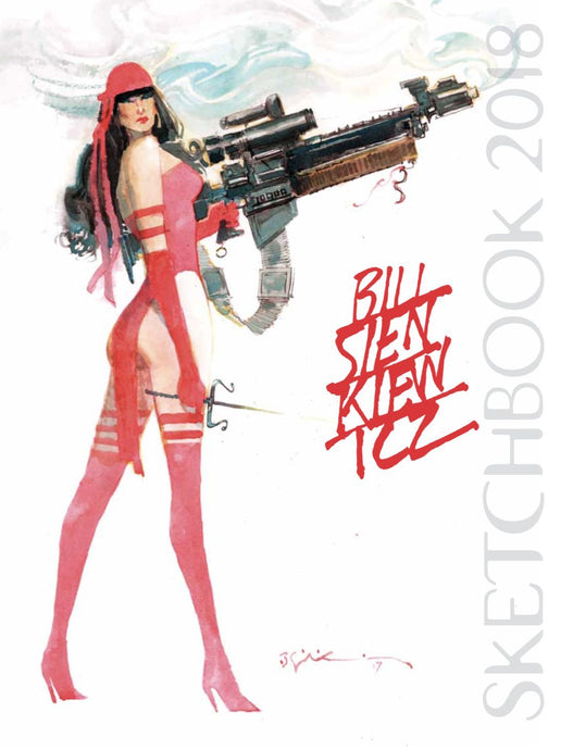 Bill Sienkiewicz 2018 SDCC Sketchbook HC (Unsigned)