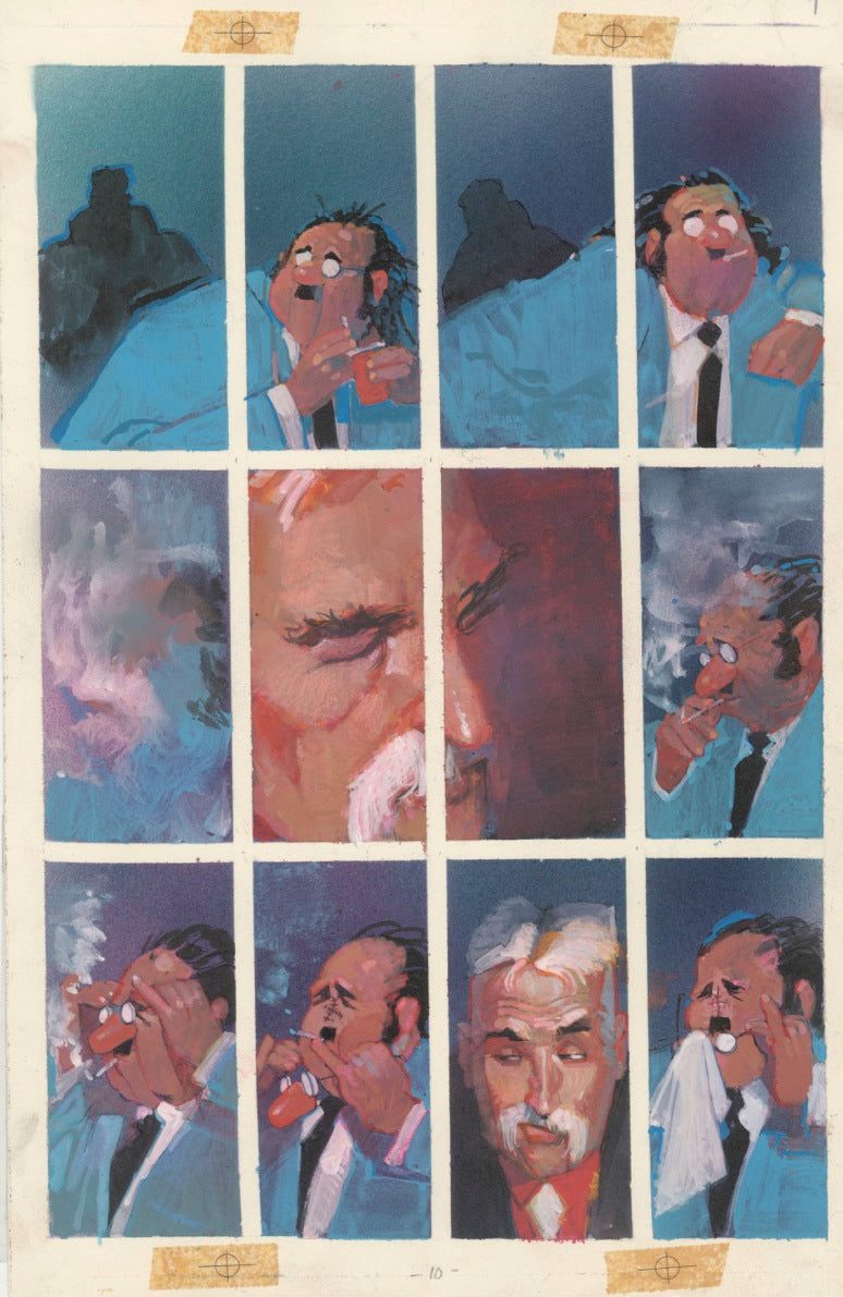 StrayToasters #2 page 10 – Bill Sienkiewicz Art